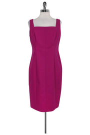 Current Boutique-Tahari - Pink Fitted Dress Sz 12