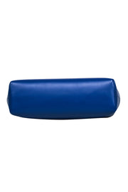 Current Boutique-Tammy & Benjamin - Leather Cobalt Shoulder Bag w/ Bronze Chain Strap