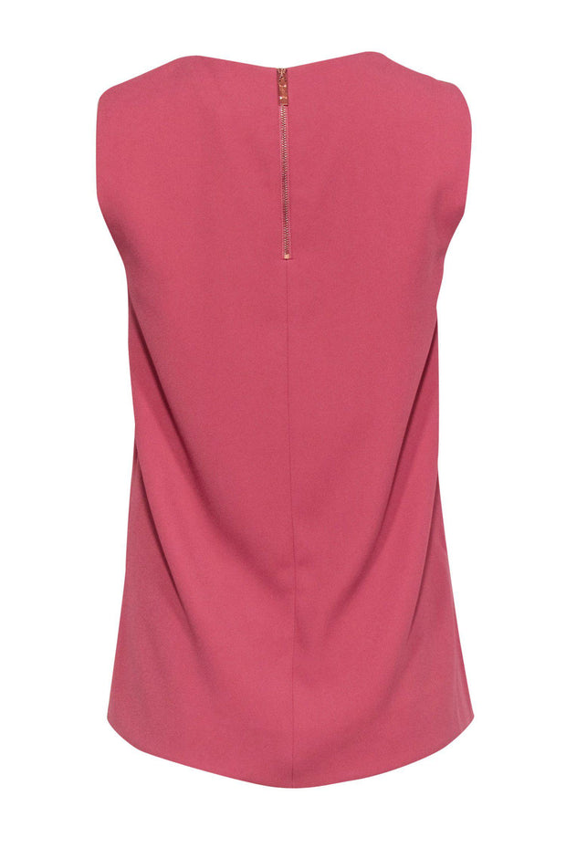 Current Boutique-Ted Baker - Blush Pink Ruffle Tank Top Sz 4