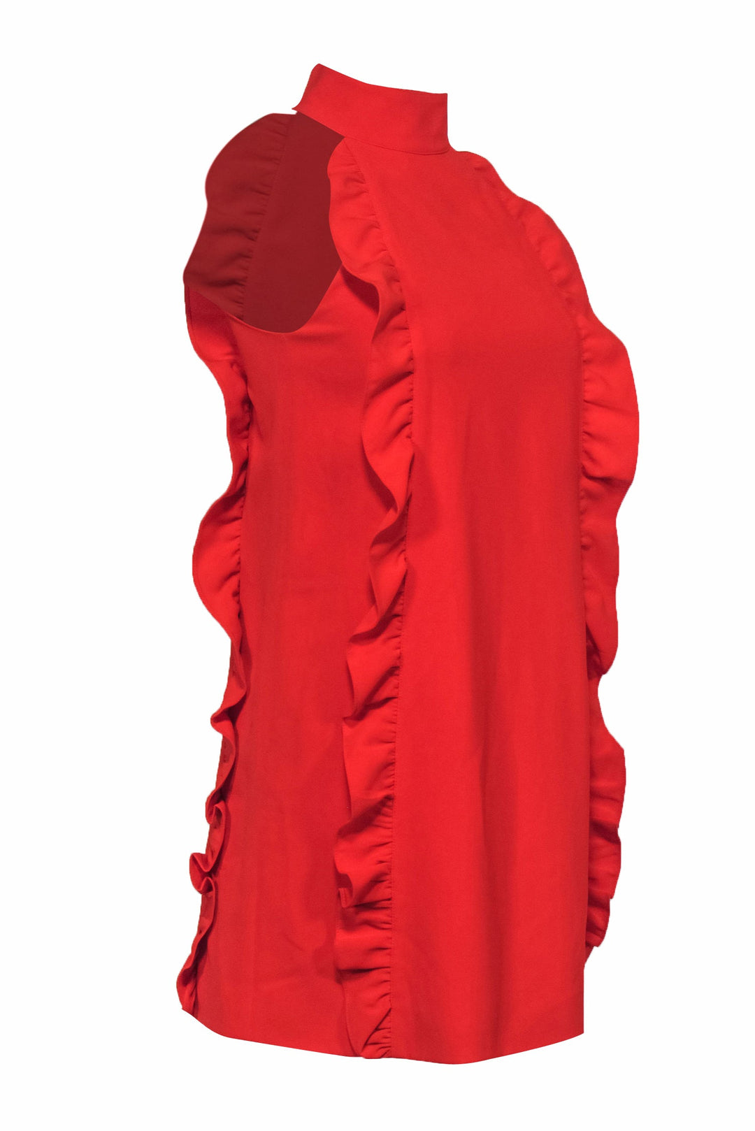 Fashion ted baker red ruffle dress