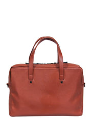 Current Boutique-Ted Baker - Brown Leather Convertible Structured Satchel