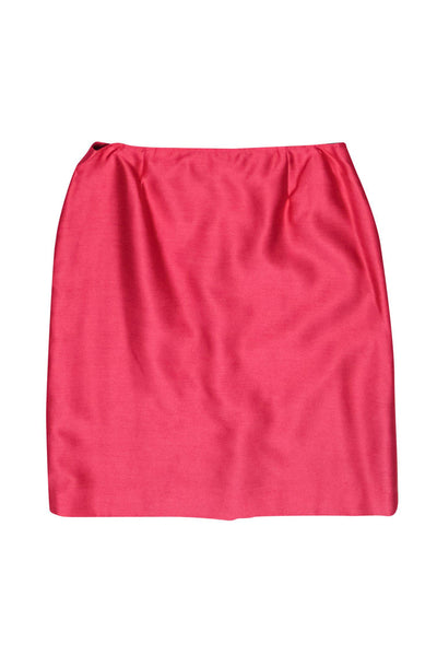 Current Boutique-Teri Jon - Hot Pink Pencil Skirt Sz 8