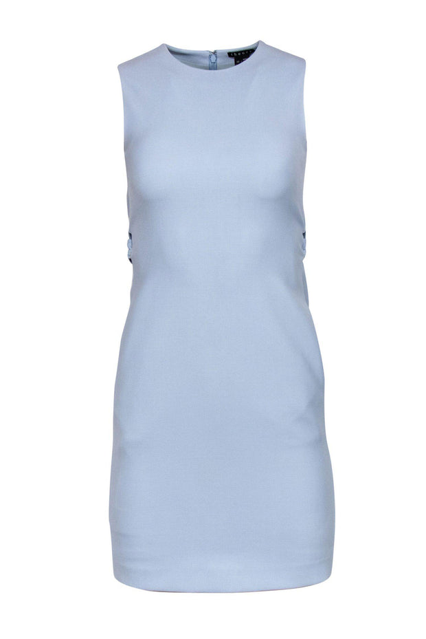 Current Boutique-Theory - Baby Blue Sheath Dress w/ Belt Sz 00