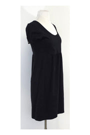 Current Boutique-Theory - Black Cotton Sheath Dress Sz 2
