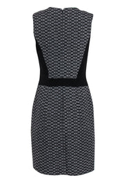 Current Boutique-Theory - Black & Gray Wool Blend Sheath Dress Sz 8