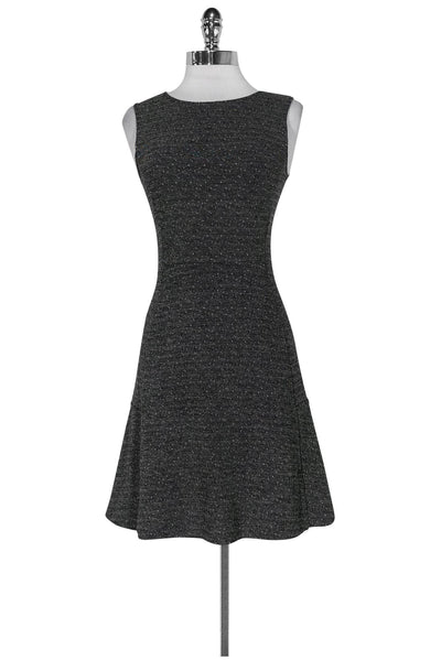 Current Boutique-Theory - Black & Grey Fit & Flare Dress Sz 2