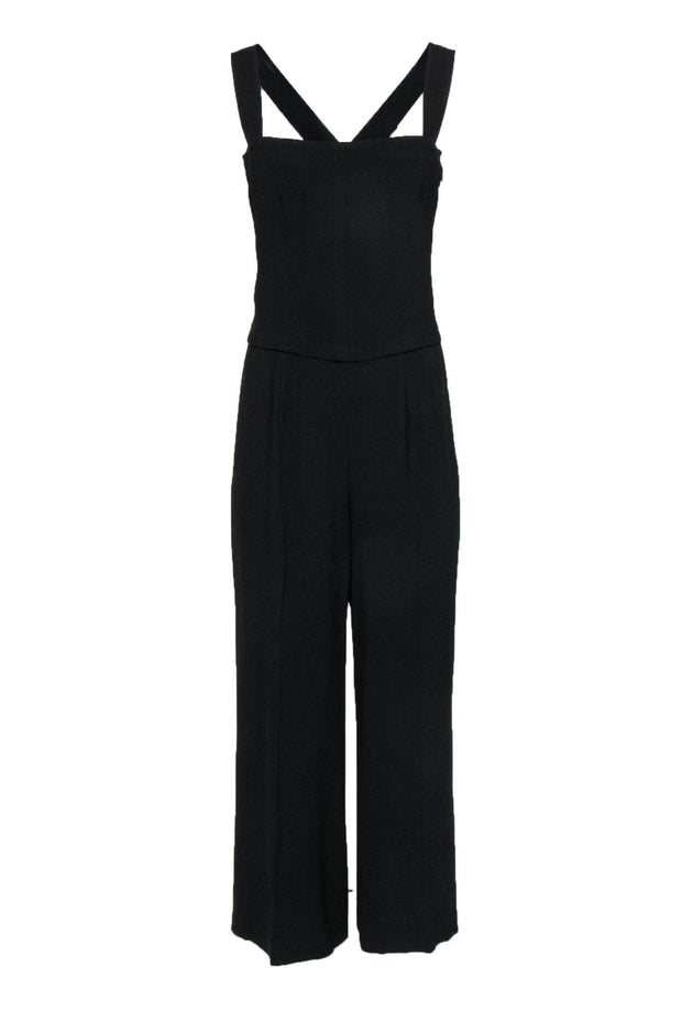 Current Boutique-Theory - Black Sleeveless Jumpsuit Sz 12