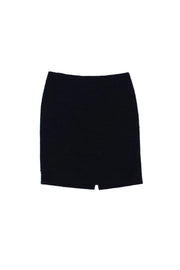 Current Boutique-Theory - Black Woven Sparkle Pencil Skirt Sz 10