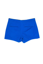 Current Boutique-Theory - Blue Cotton Blend Shorts Sz 2