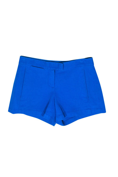 Current Boutique-Theory - Blue Cotton Blend Shorts Sz 2