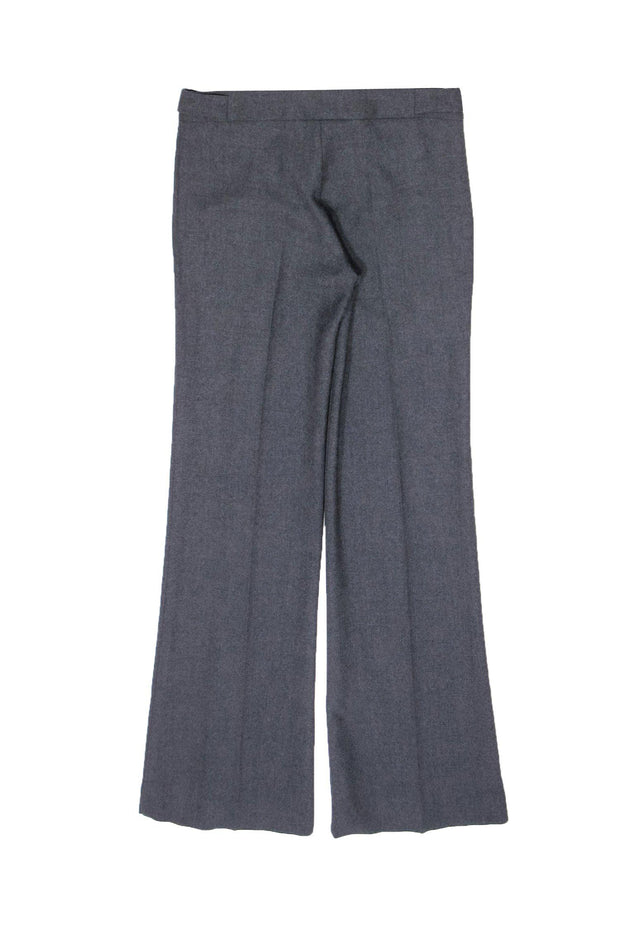 Current Boutique-Theory - Charcoal Grey Wide Leg Button Slacks Sz 4