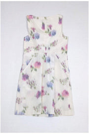 Current Boutique-Theory - Cream Printed Dress Sz 4