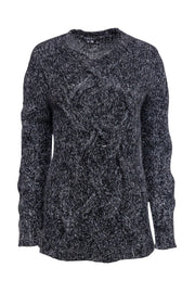 Current Boutique-Theory - Dark Grey Wool Blend Sweater Sz S