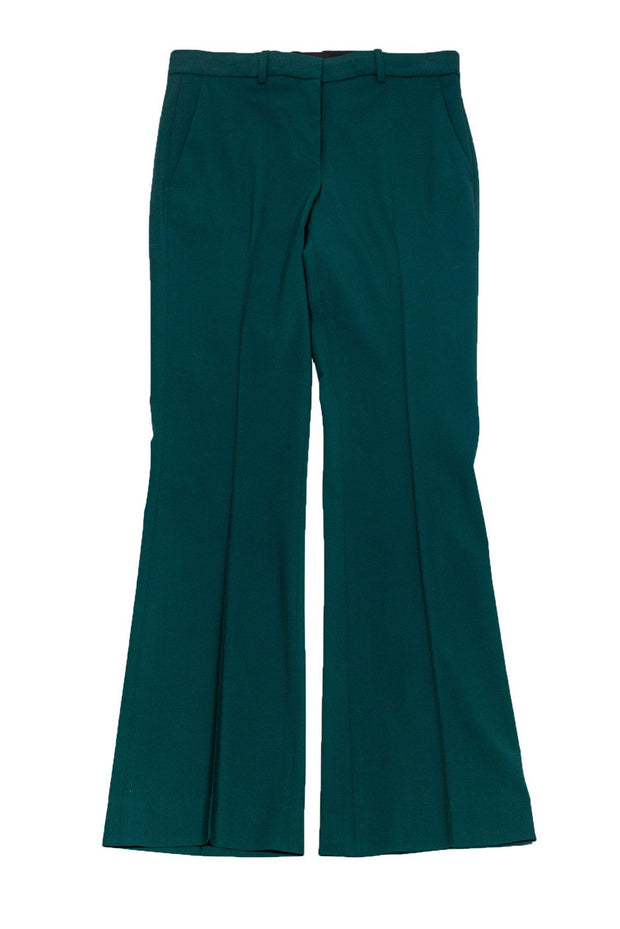 Current Boutique-Theory - Emerald Green High-Waisted Slacks Sz 0