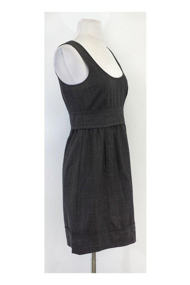 Current Boutique-Theory - Grey Checkered Houndstooth Dress Sz 2