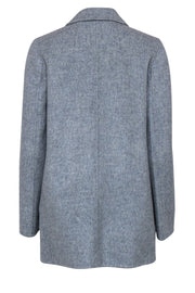 Current Boutique-Theory - Grey Wool Blend Open Coat Sz P