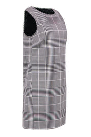 Current Boutique-Theory - Ivory & Black Houndstooth Sheath Dress Sz 8