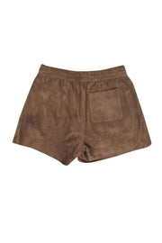 Current Boutique-Theory - Light Brown Suede Shorts Sz P