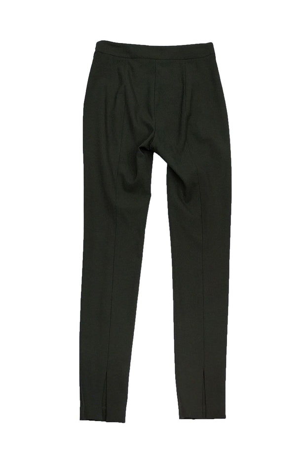 Current Boutique-Theory - Olive Green Skinny Wool Pants Sz 0