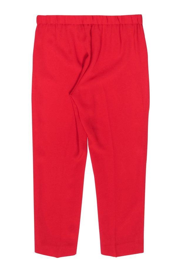 Current Boutique-Theory - Red Creased Pull-On Slacks Sz 4