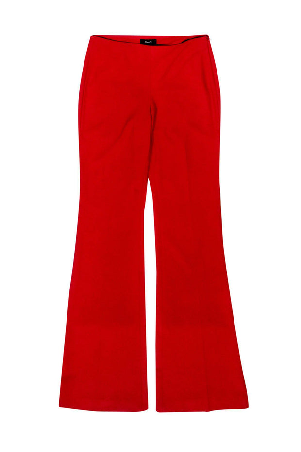 Current Boutique-Theory - Red Flared Slacks Sz 0