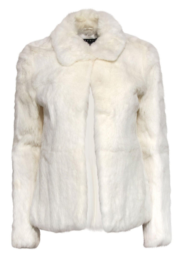White Rabbit Fur Coat
