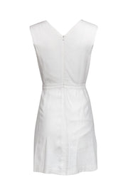 Current Boutique-Theory - White Sleeveless Fit & Flare Dress Sz 8