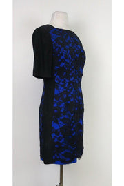 Current Boutique-Tibi - Black & Blue Lace Dress Sz 4