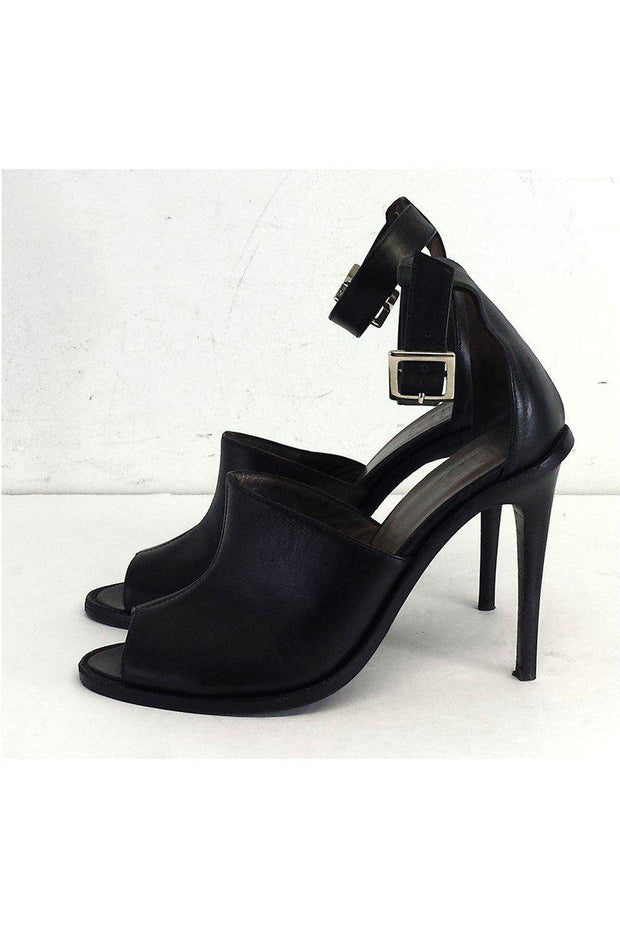 Current Boutique-Tibi - Black Leather Heels Sz 7