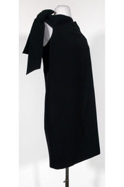Current Boutique-Tibi - Black Sheath Dress w/ Bows On Shoulders Sz 6
