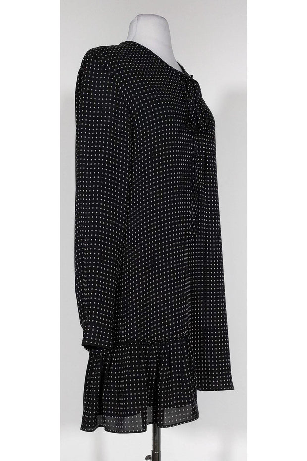 Current Boutique-Tibi - Black Star Silk Dress Sz 4