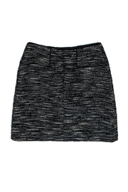 Current Boutique-Tibi - Black & White Marbled Tween Miniskirt Sz 0