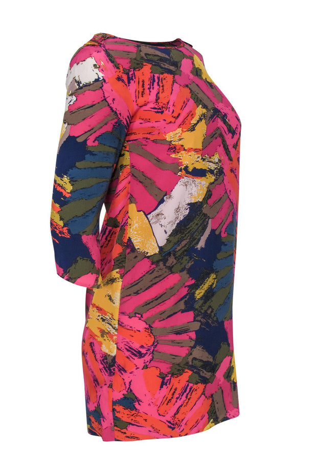 Current Boutique-Tibi - Colorful Abstract Shift Dress Sz 2
