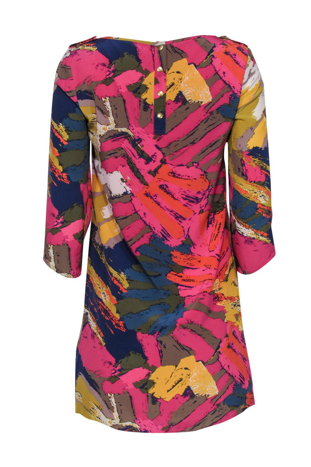 Current Boutique-Tibi - Colorful Abstract Shift Dress Sz 2
