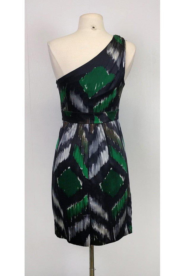 Current Boutique-Tibi - Green & Black Printed Dress Sz 2