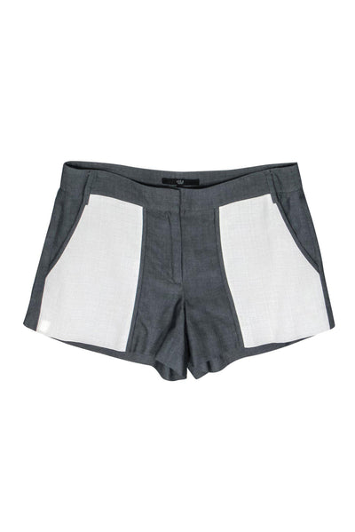 Current Boutique-Tibi - Grey Colorblock Shorts Sz 2