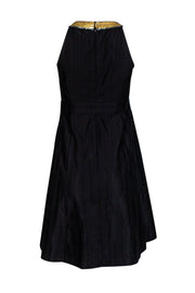 Current Boutique-Tibi - Little Black Dress w/ Gold-Toned Sequins Sz 4