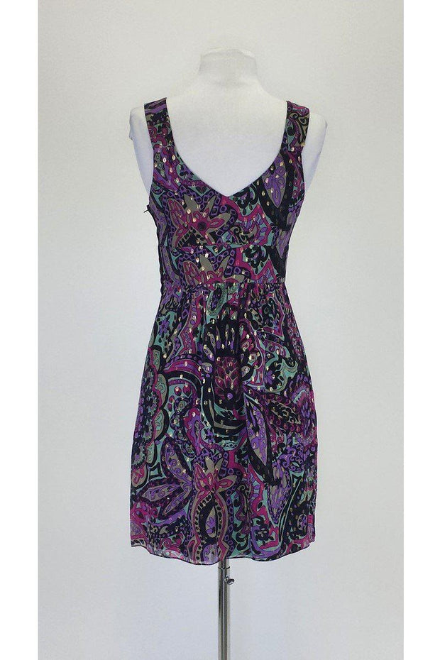Current Boutique-Tibi - Multicolor Abstract Print Dress Sz 2