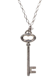 Current Boutique-Tiffany & Co - Sterling Silver Key Necklace