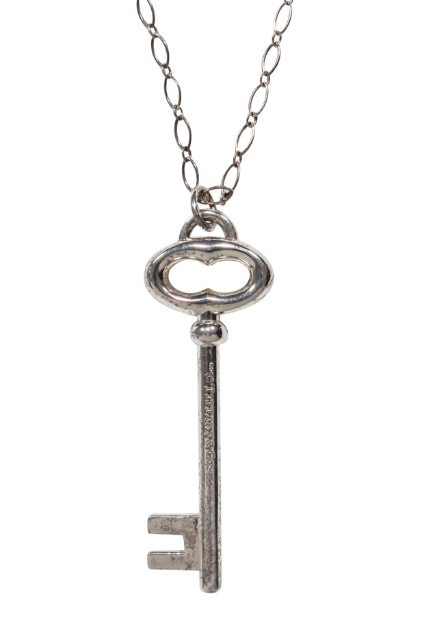 Current Boutique-Tiffany & Co - Sterling Silver Key Necklace
