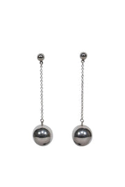 Current Boutique-Tiffany & Co. - Sterling Silver Ball Drop Earrings