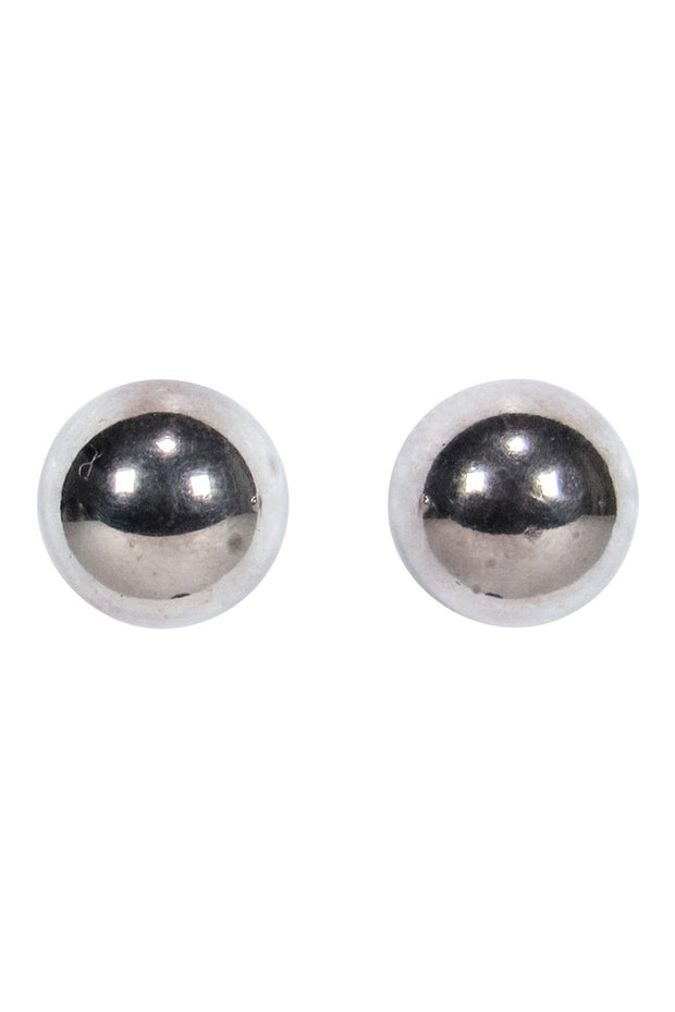 Current Boutique-Tiffany & Co. - Sterling Silver Ball Stud Earrings