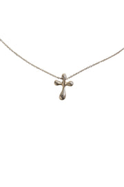 Current Boutique-Tiffany & Co. - Sterling Silver Cross Pendant Necklace