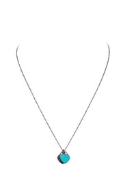Current Boutique-Tiffany & Co. - Sterling Silver Double Heart Pendant Necklace
