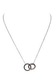 Current Boutique-Tiffany & Co. - Sterling Silver Mini Interlocking Rings Necklace