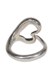 Current Boutique-Tiffany & Co. - Sterling Silver Open Heart Ring Sz 3