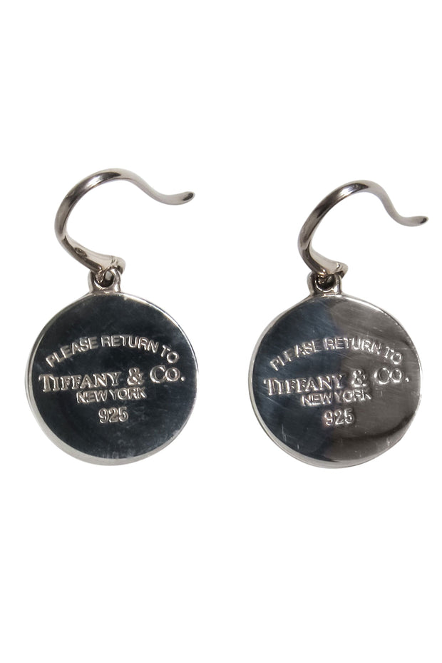 Current Boutique-Tiffany & Co. - Sterling Silver Return to Tiffany Dangle Earrings