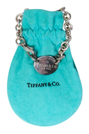 Current Boutique-Tiffany & Co. - Sterling Silver "Return to Tiffany" Tag Choker