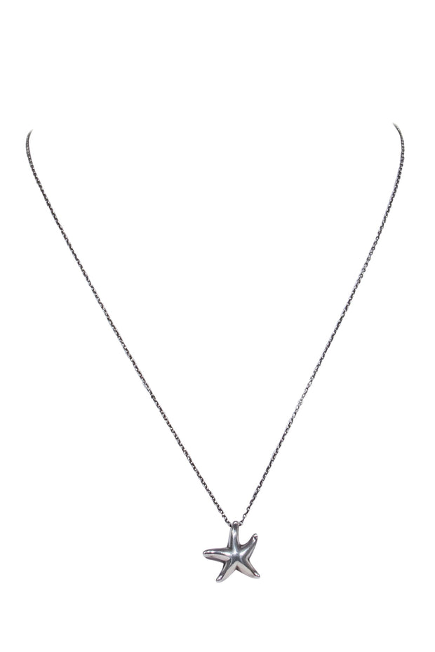 Current Boutique-Tiffany & Co. - Sterling Silver Starfish Pendant Necklace