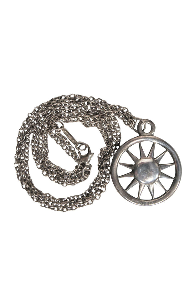 Sun necklace, sterling silver 925 Store GIORRE